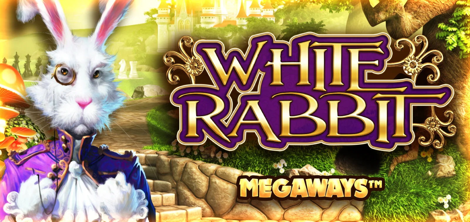 White Rabbit Megaways key art
