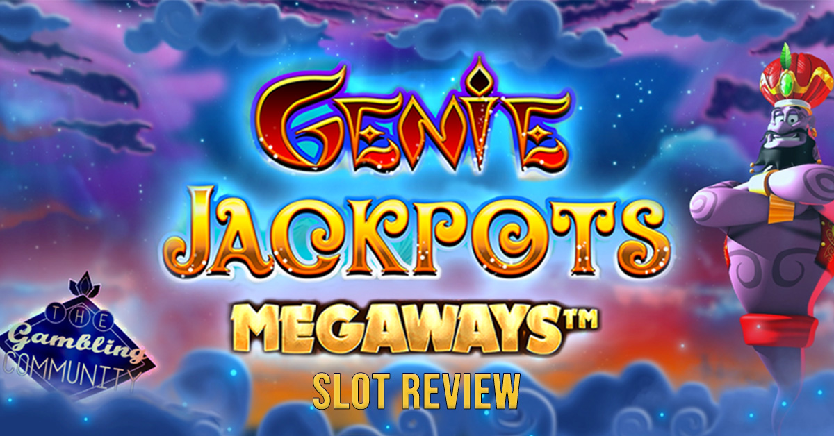 Genie Jackpots Megaways key art