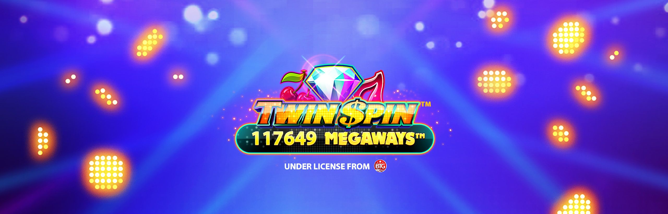 Twin Spin Megaways key art