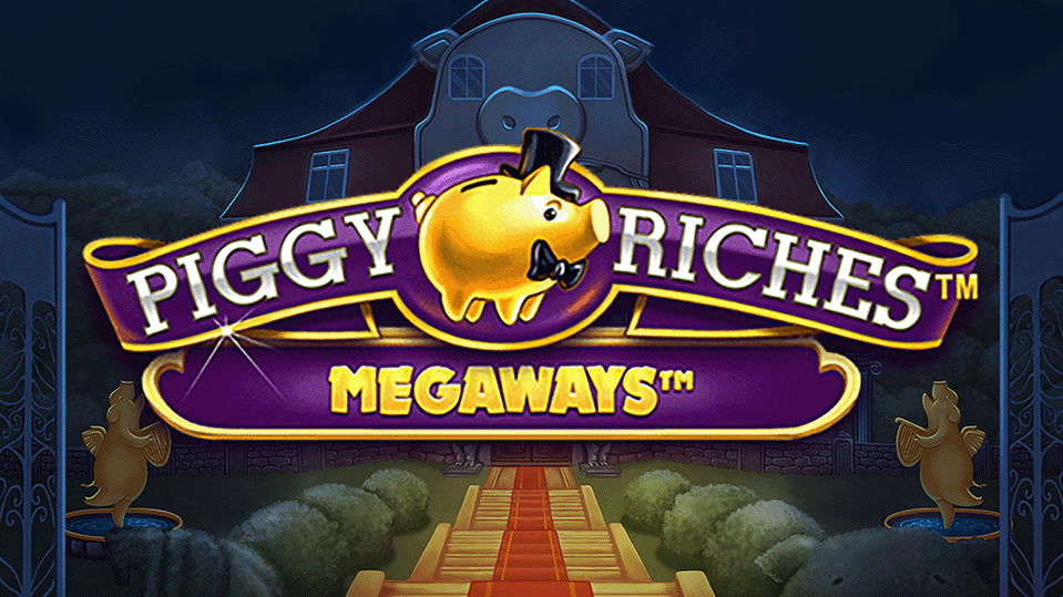 Piggy Riches Megaways key art