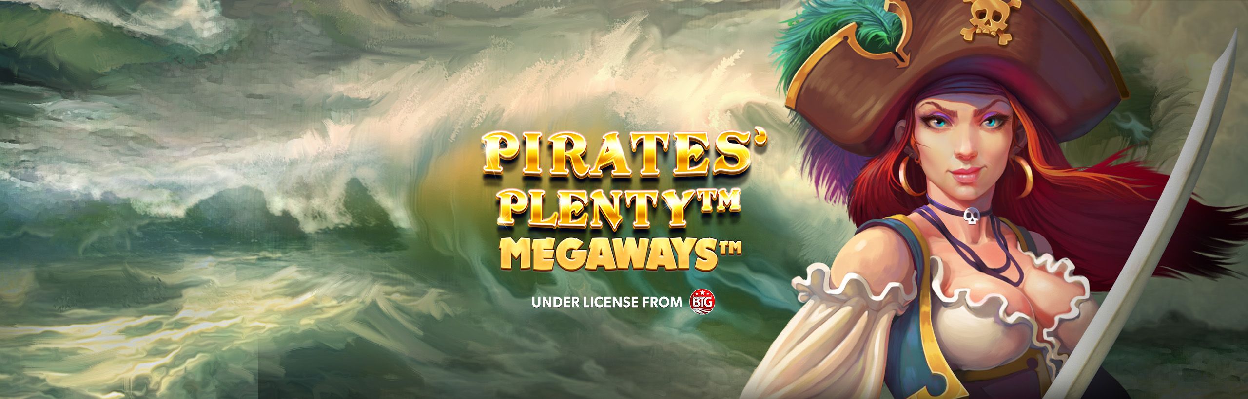 Pirates' Plenty Megaways key art